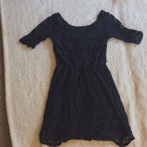 Navy blue dress